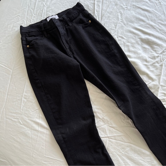 Frame Denim Le High Skinny black pant. - Picture 1 of 6